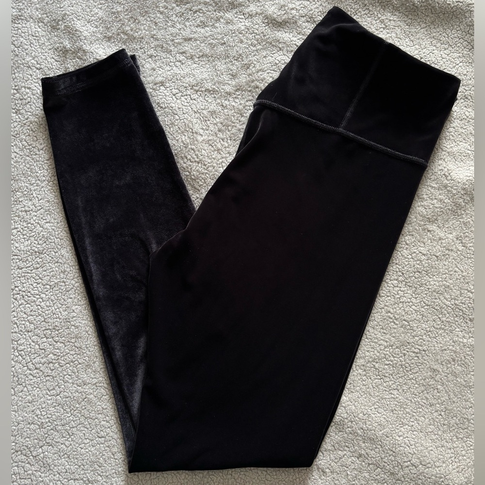 Athleta Elevation velvet Leggings